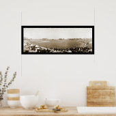 Yale vs. Princeton Baseball Foto 1904 Poster (Keuken)