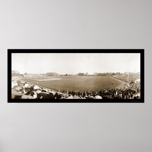 Yale vs. Princeton Baseball Foto 1904 Poster (Voorkant)