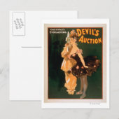 Yale's Everlasting Devil's Auction Play Briefkaart (Voorkant / Achterkant)