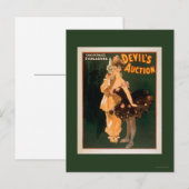 Yale's Everlasting Devil's Auction Play Briefkaart (Voorkant / Achterkant)