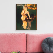 Yale's Everlasting Devil's Auction Play Canvas Afdruk (Insitu (Woonkamer))
