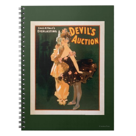 Yale's Everlasting Devil's Auction Play Notitieboek (Voorkant)