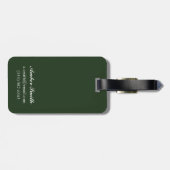 Yale's Eversustainable Devil's veilingspel Bagagelabel (Achterkant horizontaal)