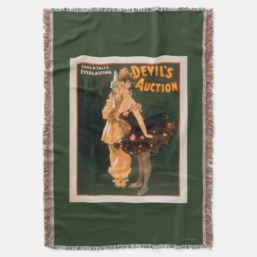 Yale's Eversustainable Devil's veilingspel Deken (Voorkant Verticaal)