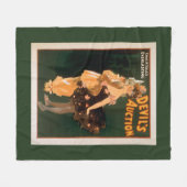 Yale's Eversustainable Devil's veilingspel Fleece Deken (Voorkant (Horizontaal))