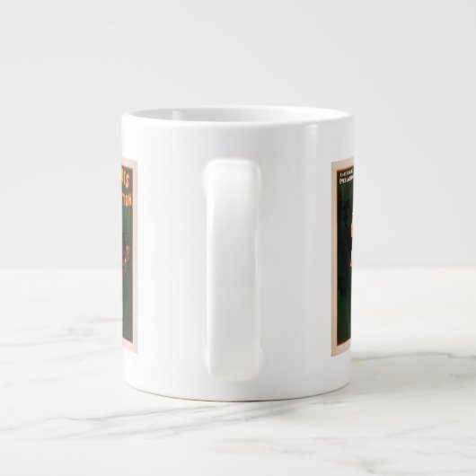 Yale's Eversustainable Devil's veilingspel Grote Koffiekop (Achterkant)