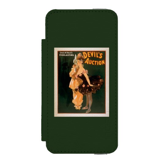 Yale's Eversustainable Devil's veilingspel Incipio iPhone Portemonnee Hoesje (Voorkant Agenda)