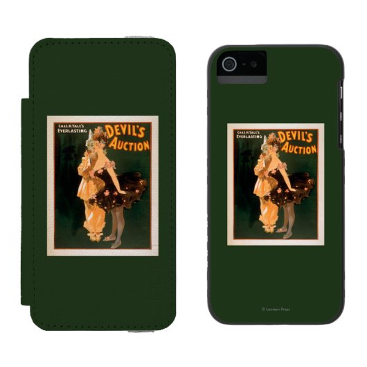 Yale's Eversustainable Devil's veilingspel Incipio iPhone Portemonnee Hoesje (Naast elkaar)