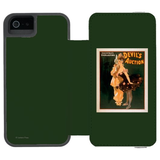 Yale's Eversustainable Devil's veilingspel Incipio iPhone Portemonnee Hoesje (Agenda Open)