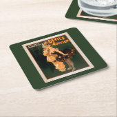 Yale's Eversustainable Devil's veilingspel Kartonnen Onderzetters (Schuin)