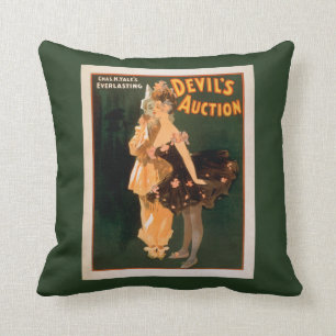 Yale's Eversustainable Devil's veilingspel Kussen