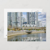 Yaletown City bij het strand Vancouver BC Briefkaart (Voorkant / Achterkant)
