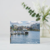 Yaletown City Roundhouse Vancouver BC Briefkaart (Staand voorkant)