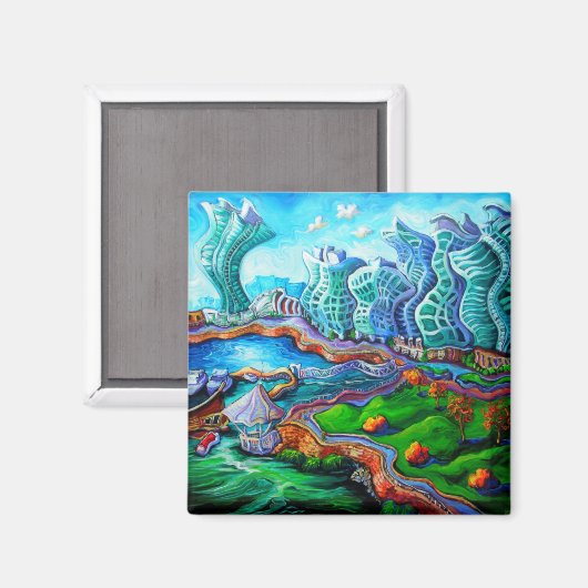 Yaletown Magneet (Voorkant / Achterkant)