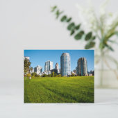 Yaletown Vancouver Skyline Briefkaart (Staand voorkant)