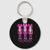 Y'all Are Nuts Nutcracker Christmas Funny Xmas  Sleutelhanger (Voorkant)