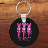 Y'all Are Nuts Nutcracker Christmas Funny Xmas Sleutelhanger (Voorkant)