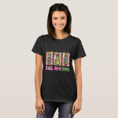 Y'all Are Nuts Nutcracker Merry Christmas Funny Xm T-shirt (Voorkant volledig)