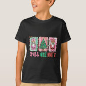 Y'all Are Nuts Nutcracker Merry Christmas Funny Xm T-shirt (Voorkant)