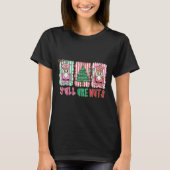 Y'all Are Nuts Nutcracker Merry Christmas Funny Xm T-shirt (Voorkant)