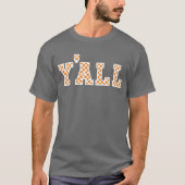 Y'ALL Collegiate Collectie Checkerboard T-Shirt (Voorkant)