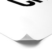 Yall Cray Cray Funny Crazy Crayon Pun Poster (Hoek)