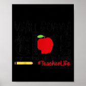 Y'all Gonna Make Me Lose My Mind Up Here Teacher M Poster (Voorkant)