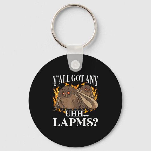 Yall Got Any Lamps_ Moth Meme Funny Weird Cursed M Sleutelhanger (Voorkant)