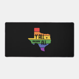 Y'all Means Y'all Design for proud LGBT+ Texans Bureaumat
