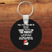 Yall Men Have Got To Stop Asking Santa For The Per Sleutelhanger (Voorkant)