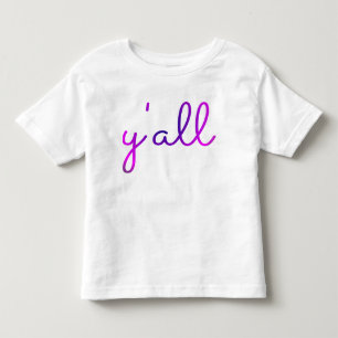 Y'all Toddler Shirt