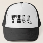Y'ALL Trucker Hat Trucker Pet (Voorkant)