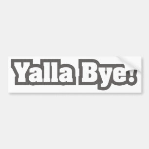 Yalla Dag Bumpersticker