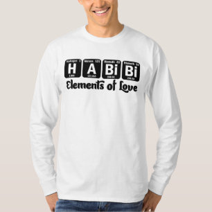 Yalla Habibi Funny Arabic Lebanese Word Love T-shirt