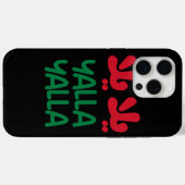 Yalla yalla Case-Mate iPhone case (Achterkant (horizontaal))