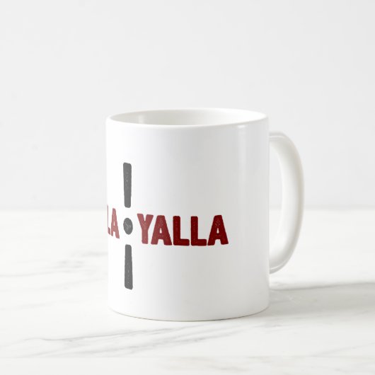 Yalla Yalla Koffiemok (Voorkant rechts)