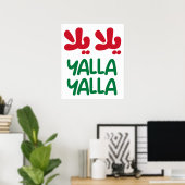 Yalla yalla poster (Thuiskantoor)
