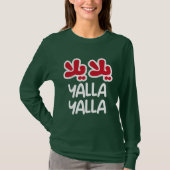 Yalla yalla t-shirt (Voorkant)