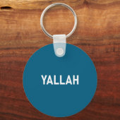 Yallah, Arabic Words, Travel, Funny, Jokes, Sarcas Sleutelhanger (Voorkant)