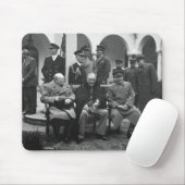 Yalta Conference Roosevelt Stalin Churchill 1945 Muismat (Met muis)