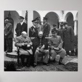 Yalta-conferentie Poster (Voorkant)