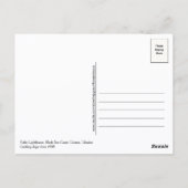 Yalta Lighthouse Ukraine, Black Sea Coast Postcard Briefkaart (Achterkant)