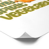 Yam is mijn spirit groente klassieker poster (Hoek)