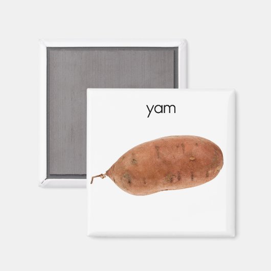 Yam Refkoelkast Magnet (Voorkant / Achterkant)