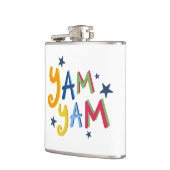 Yam Yam Black Country Hip Flask Heupfles (Links)