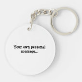 Yam Yam Black Country Key Ring Sleutelhanger (Achterkant)