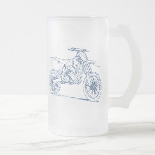 Yam YZ250 2010 Matglas Bierpul (Rechts)