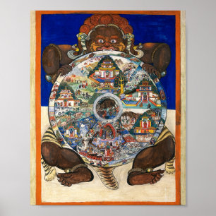 Yama de Doodse Heer die het leven in de weg staat Poster