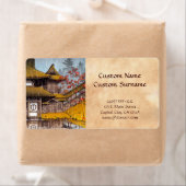 Yama Temple Sendai Hasu Kawase meesterwerk Etiket (Insitu)