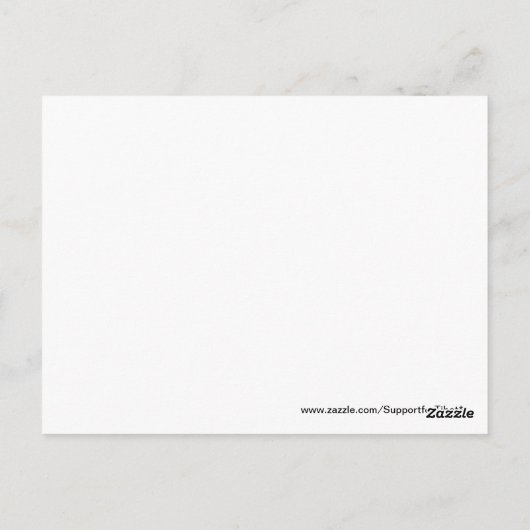 Yama Tibetaanse Boeddhistische Godheid Briefkaart (Achterkant)